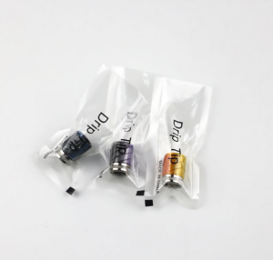 810 drip tip resin and stainless steel